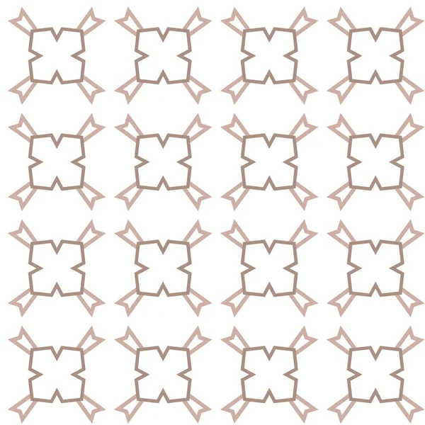 Nahtloses Vektormuster Hintergrundstruktur Geometrischen Ornamentstil — Stockvektor