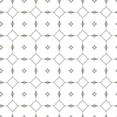 Kusursuz Vektör Deseni. Geometrik Süsleme Biçiminde Arkaplan DokusuName.