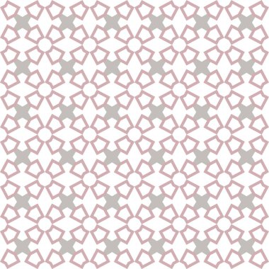 Kusursuz Vektör Deseni. Geometrik Süsleme Biçiminde Arkaplan DokusuName.