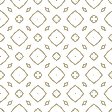 geometrik süsleme biçiminde kusursuz vektör deseni