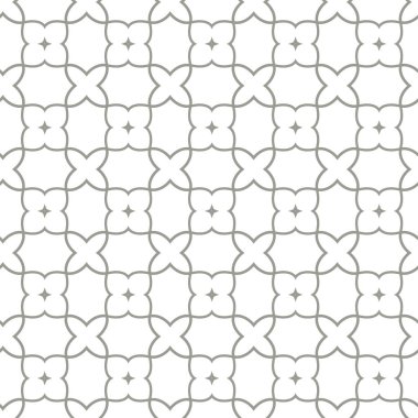geometrik süsleme biçiminde kusursuz vektör deseni