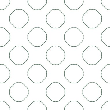 geometrik süsleme biçiminde kusursuz vektör deseni