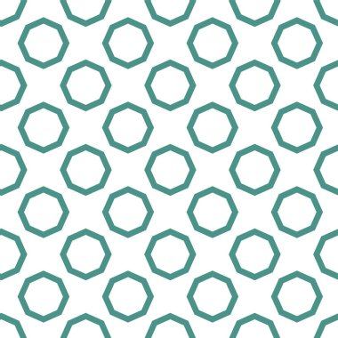 geometrik süsleme biçiminde kusursuz vektör deseni