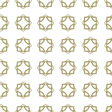 geometrik süsleme biçiminde kusursuz vektör deseni