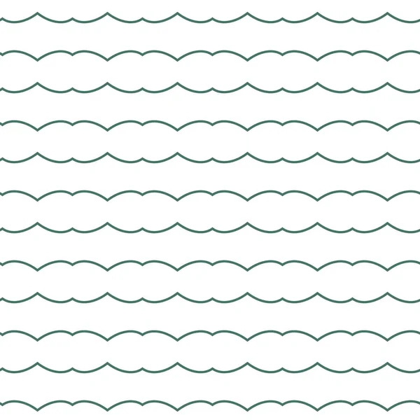 Nahtloses Vektormuster Geometrischen Ornamentalen Stil — Stockvektor