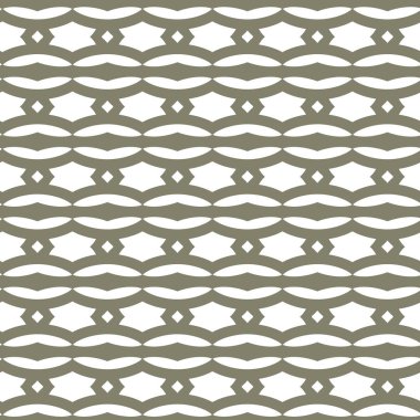geometrik süsleme biçiminde kusursuz vektör deseni