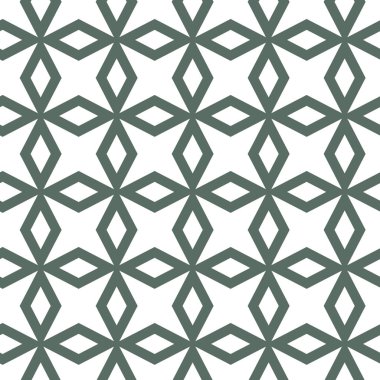 geometrik süsleme biçiminde kusursuz vektör deseni