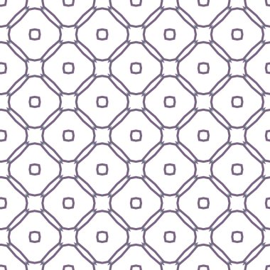 geometrik süsleme biçiminde kusursuz vektör deseni