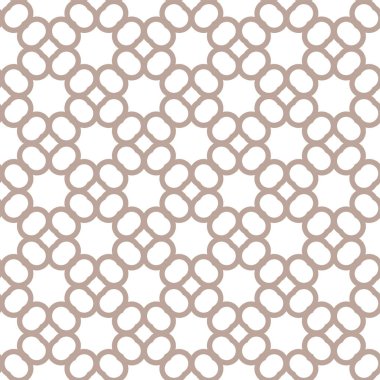 geometrik süsleme biçiminde kusursuz vektör deseni