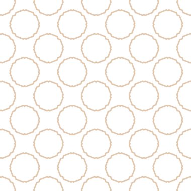 Geometrik süslemeli vektör deseni. Kusursuz tasarım dokusu.