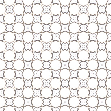 Geometrik süslemeli vektör deseni. Kusursuz tasarım dokusu.