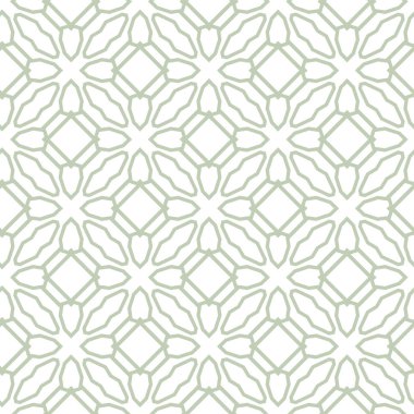 Geometrik süslemeli vektör deseni. Kusursuz tasarım dokusu.