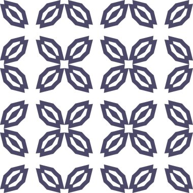 Geometrik süslemeli vektör deseni. Kusursuz tasarım dokusu.