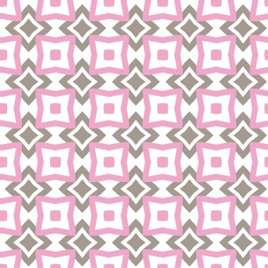 Kusursuz Vektör Deseni. Geometrik Süsleme Biçiminde Arkaplan DokusuName.