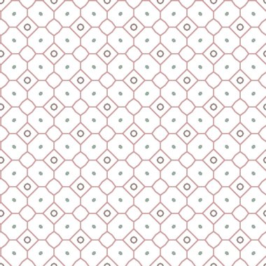 Geometrik süslemeli vektör deseni. Kusursuz tasarım dokusu.