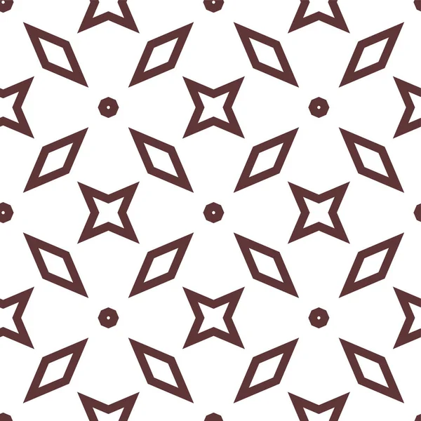 Geometrik süslemeli vektör deseni. Kusursuz tasarım dokusu.