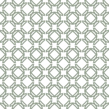 Geometrik süslemeli vektör deseni. Kusursuz tasarım dokusu.