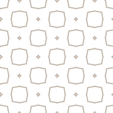 Geometrik süslemeli vektör deseni. Kusursuz tasarım dokusu.