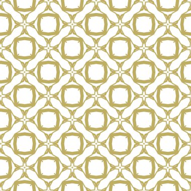 Geometrik süslemeli vektör deseni. Kusursuz tasarım dokusu.