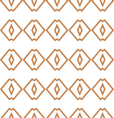 Geometrik süslemeli vektör deseni. Kusursuz tasarım dokusu.