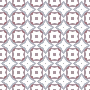 Dikişsiz geometrik süs vektör deseni. Soyut arka plan