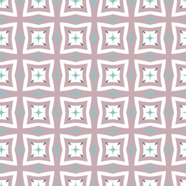 Dikişsiz geometrik süs vektör deseni. Soyut arka plan