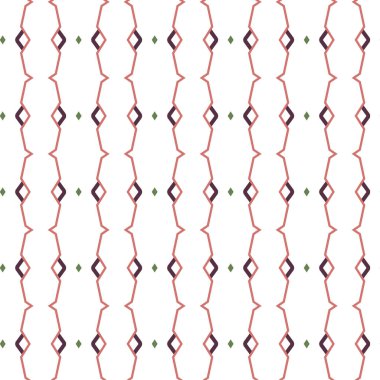 Dikişsiz geometrik süs vektör deseni. Soyut arka plan