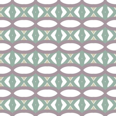 geometrik süsleme biçiminde kusursuz vektör deseni
