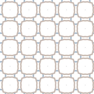 geometrik süsleme biçiminde kusursuz vektör deseni