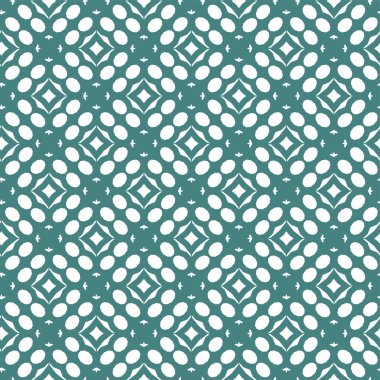geometrik süsleme biçiminde kusursuz vektör deseni