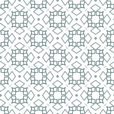 geometrik süsleme biçiminde kusursuz vektör deseni