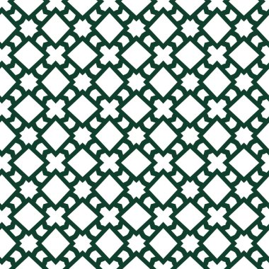 Kusursuz Vektör Deseni. Geometrik Süsleme Biçiminde Arkaplan DokusuName.