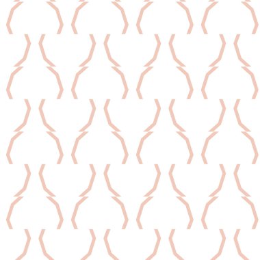 Geometrik süslemeli vektör deseni. Kusursuz tasarım dokusu.