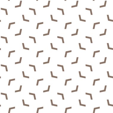 Geometrik süslemeli vektör deseni. Kusursuz tasarım dokusu.