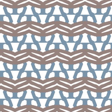 Dikişsiz geometrik süs vektör deseni. Soyut arka plan