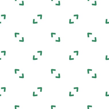 Geometrik süslemeli vektör deseni. Kusursuz tasarım dokusu.