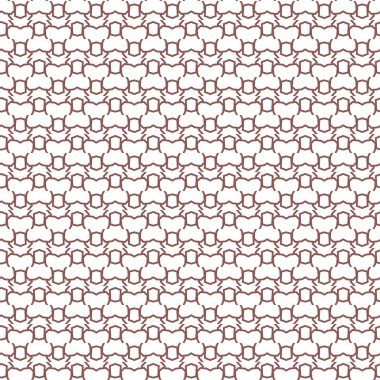 Geometrik süslemeli vektör deseni. Kusursuz tasarım dokusu.