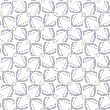 Kusursuz Vektör Deseni. Geometrik Süsleme Biçiminde Arkaplan DokusuName.