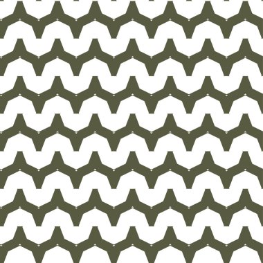 Geometrik süslemeli vektör deseni. Kusursuz tasarım dokusu.