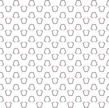 Geometrik süslemeli vektör deseni. Kusursuz tasarım dokusu.