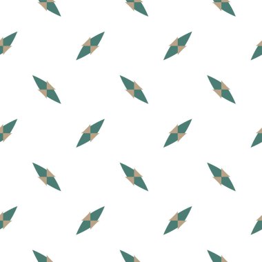 Geometrik süslemeli vektör deseni. Kusursuz tasarım dokusu.