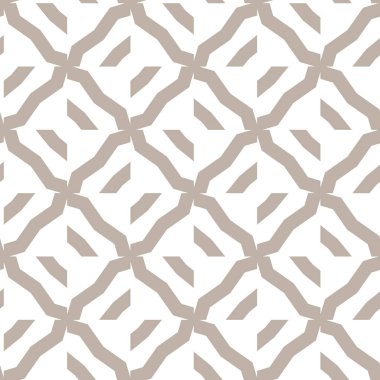 Dikişsiz geometrik süs vektör deseni. Soyut arka plan