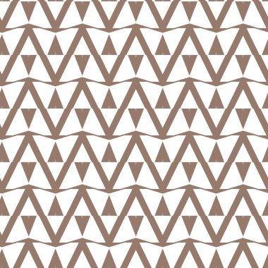 Dikişsiz geometrik süs vektör deseni. Soyut arka plan