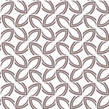 Dikişsiz geometrik süs vektör deseni. Soyut arka plan