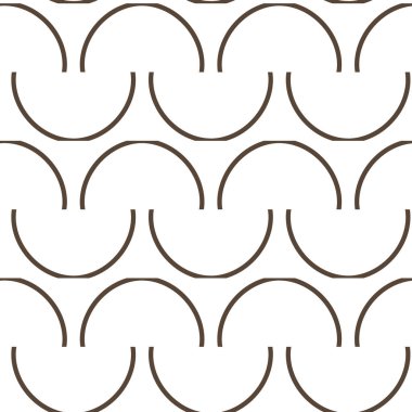 Dikişsiz geometrik süs vektör deseni. Soyut arka plan