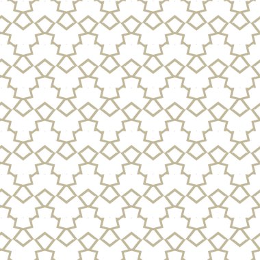 geometrik süsleme biçiminde kusursuz vektör deseni