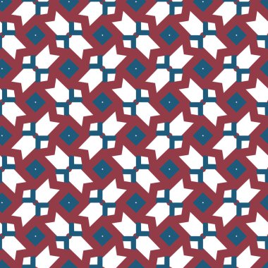 Kusursuz Vektör Deseni. Geometrik Süsleme Biçiminde Arkaplan DokusuName.