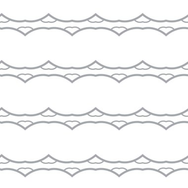 Kusursuz Vektör Deseni. Geometrik Süsleme Biçiminde Arkaplan DokusuName.