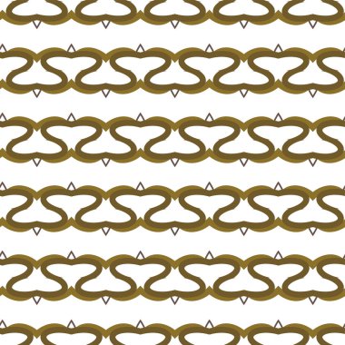 Kusursuz Vektör Deseni. Geometrik Süsleme Biçiminde Arkaplan DokusuName.