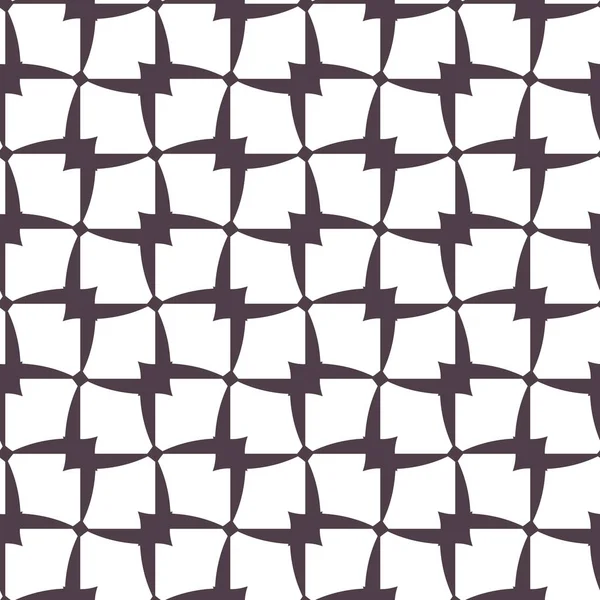 Motif Vectoriel Sans Couture Dans Style Ornemental Géométrique — Image vectorielle